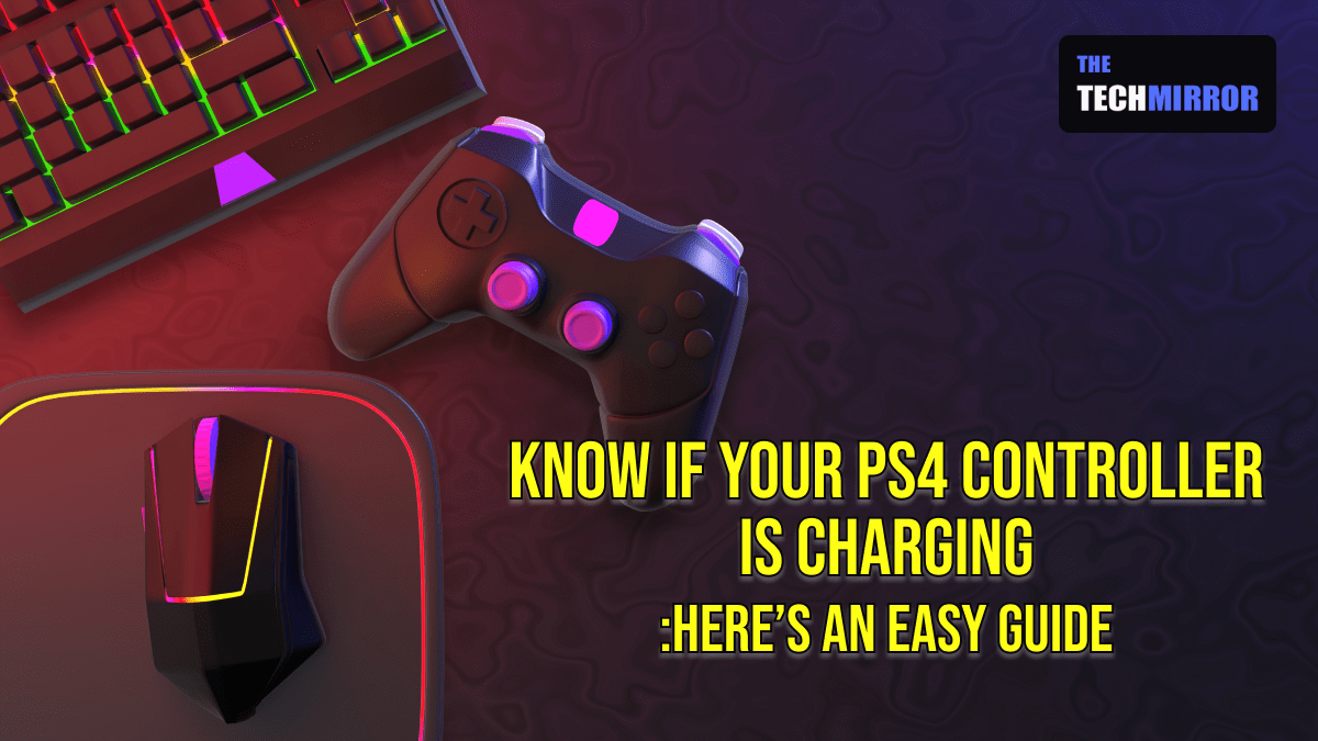Know if your PS4 Controller is charging Here’s an easy guide