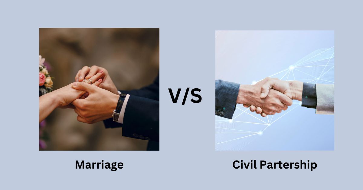 Difference Between Marriage and Civil Partnership The Technik