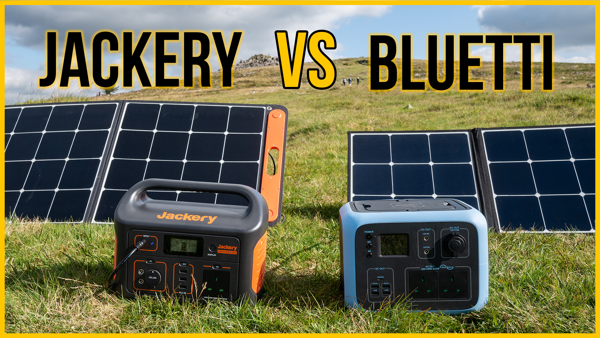 Jackery Explorer 500, Bluetti AC50S review Best 500Wh power station? SolarSaga 100, Bluetti