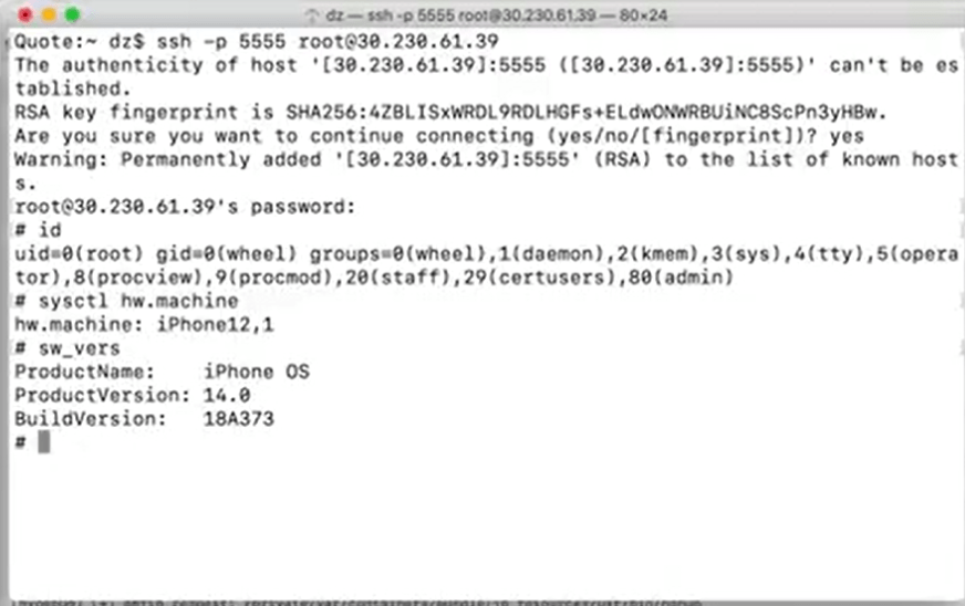 pattern_F_ demonstrated remote jailbreak iOS 14 on iPhone 12