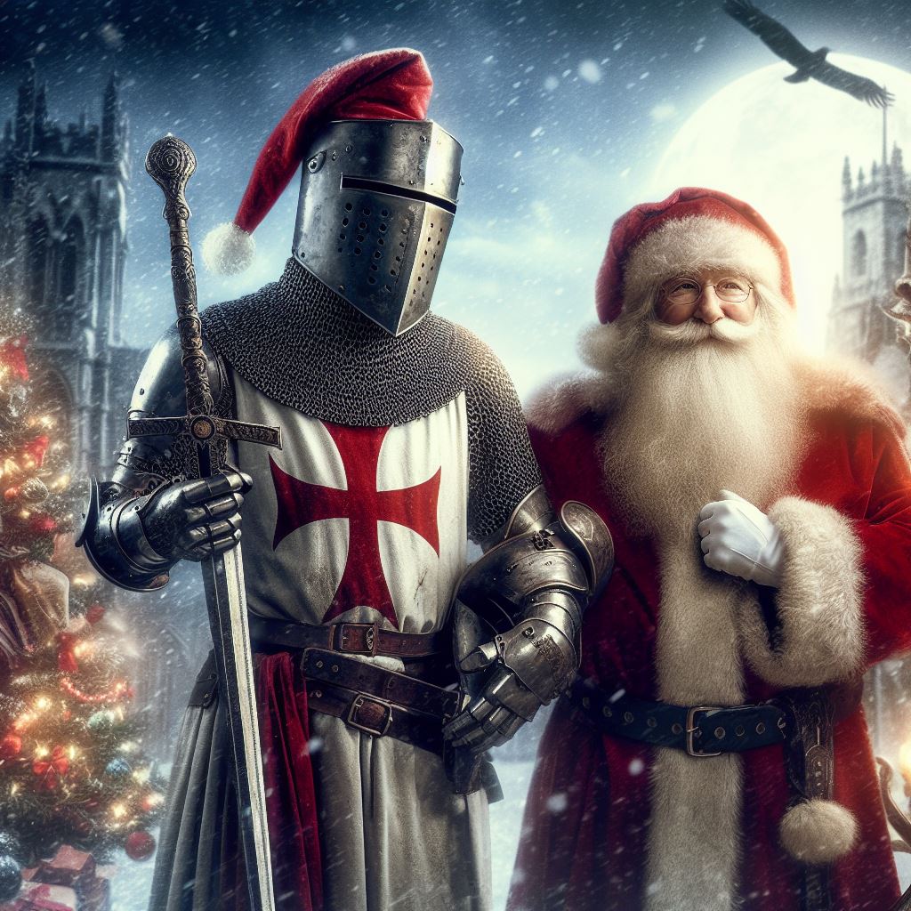 Medieval Christmas and its pagan influences! The Templar Knight