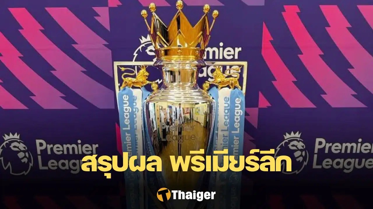 Summary of Results and Current Score Table of English Premier League