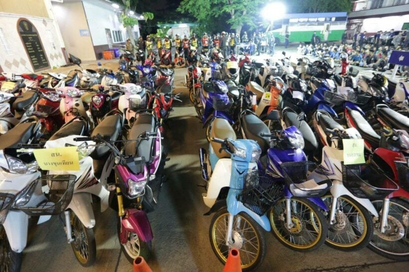 90 bikes and 90 motorcyclists bailed up in Bangkok The Thaiger