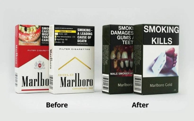 Thailand introduces "plain" tobacco packaging The Thaiger