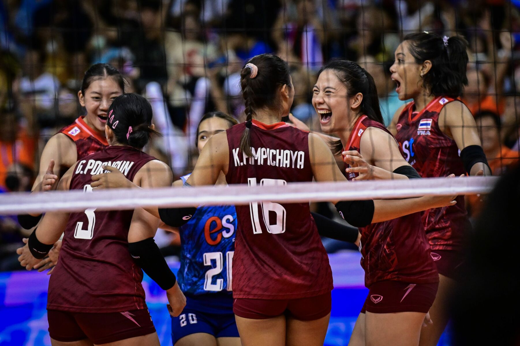 Thai women's volleyball team clinch third Asian championship title in