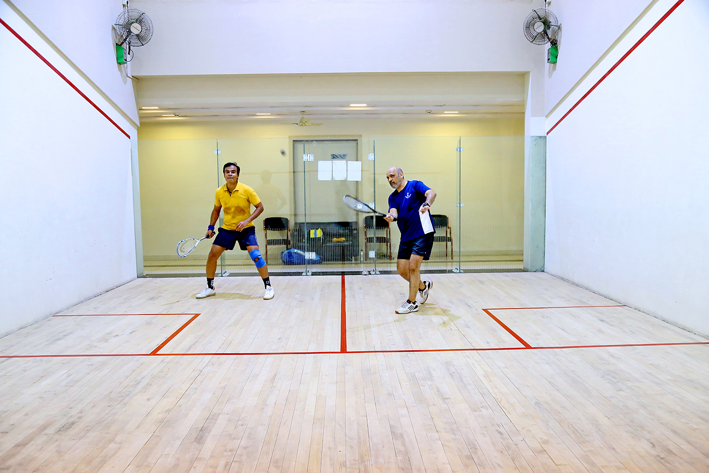 Elite Squash Court at The Thane Club