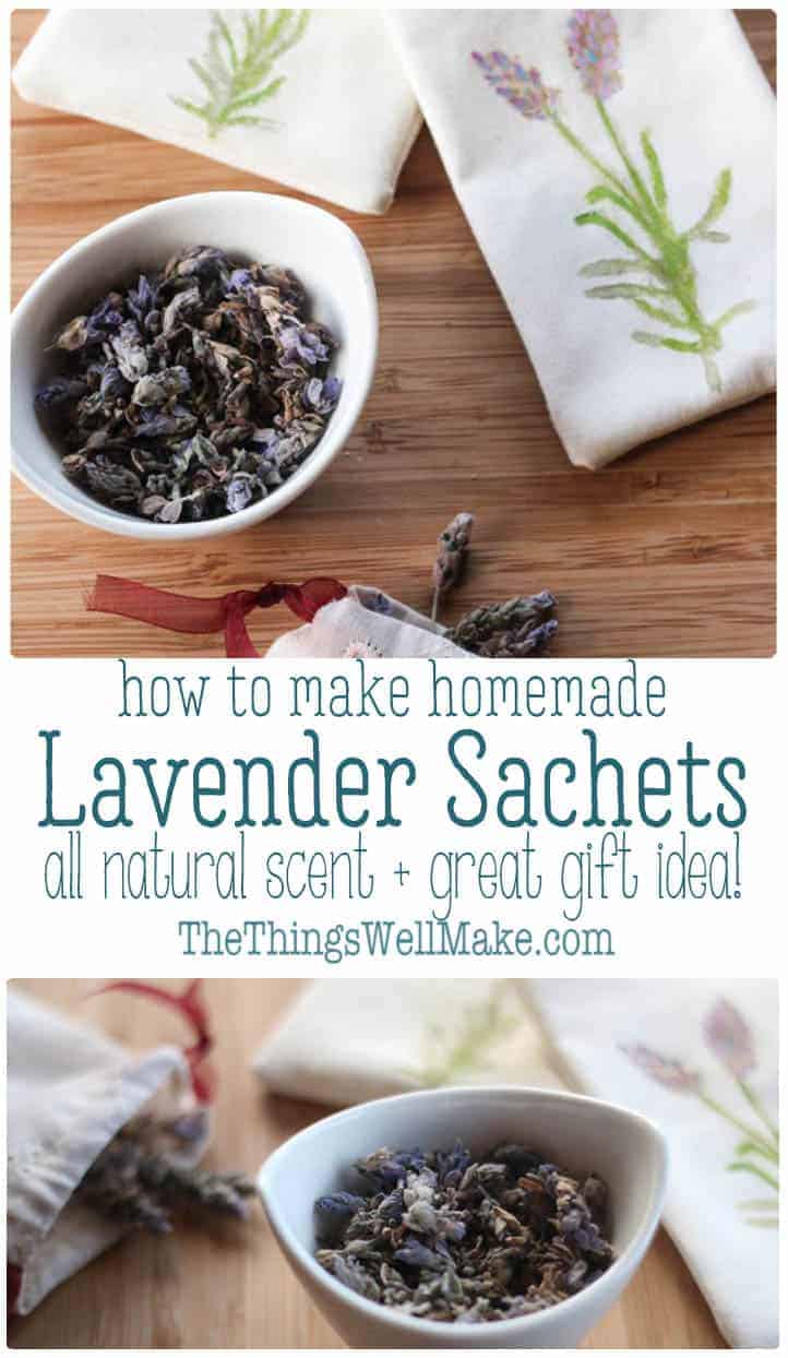 Homemade Lavender Sachets Oh, The Things We'll Make!