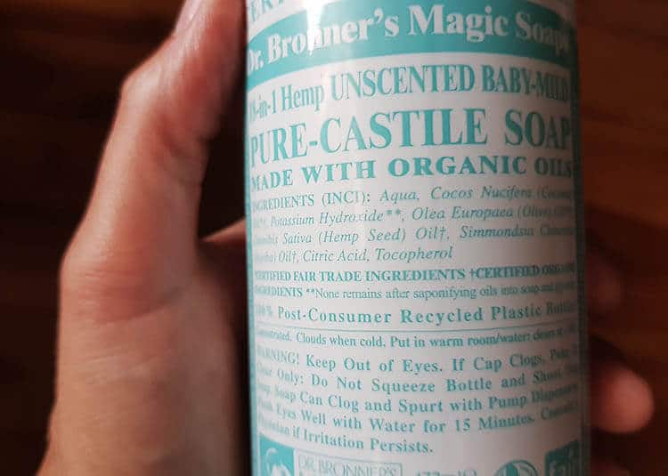 How to Make a Multipurpose Liquid Castile Soap Dr. Bronner's Copycat