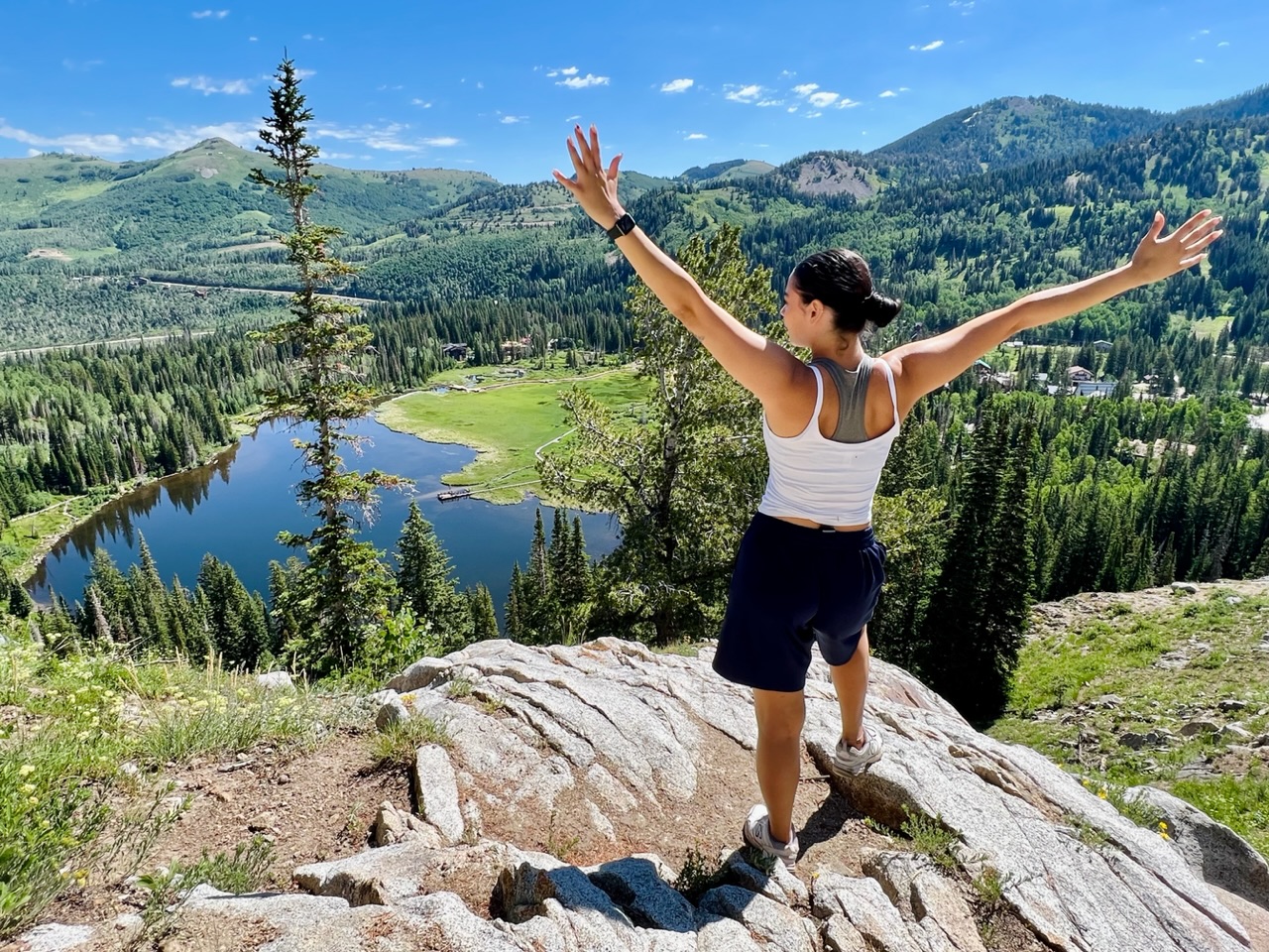 Hiking at Brighton Utah Silver Lake, Twin Lakes, & Lake Solitude