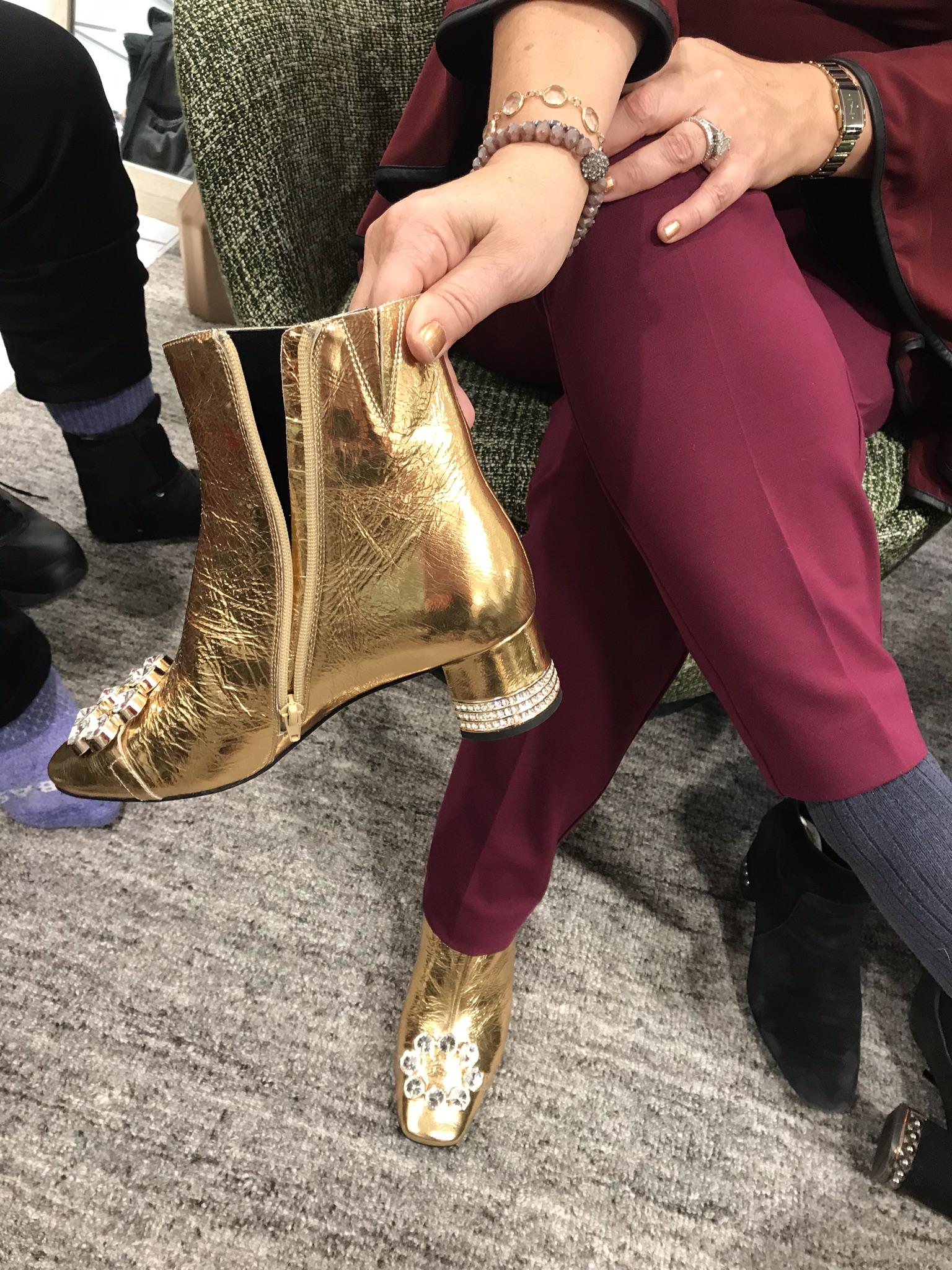 Nordstrom NYC You Had Us at “Shoe Bar” The Three Tomatoes