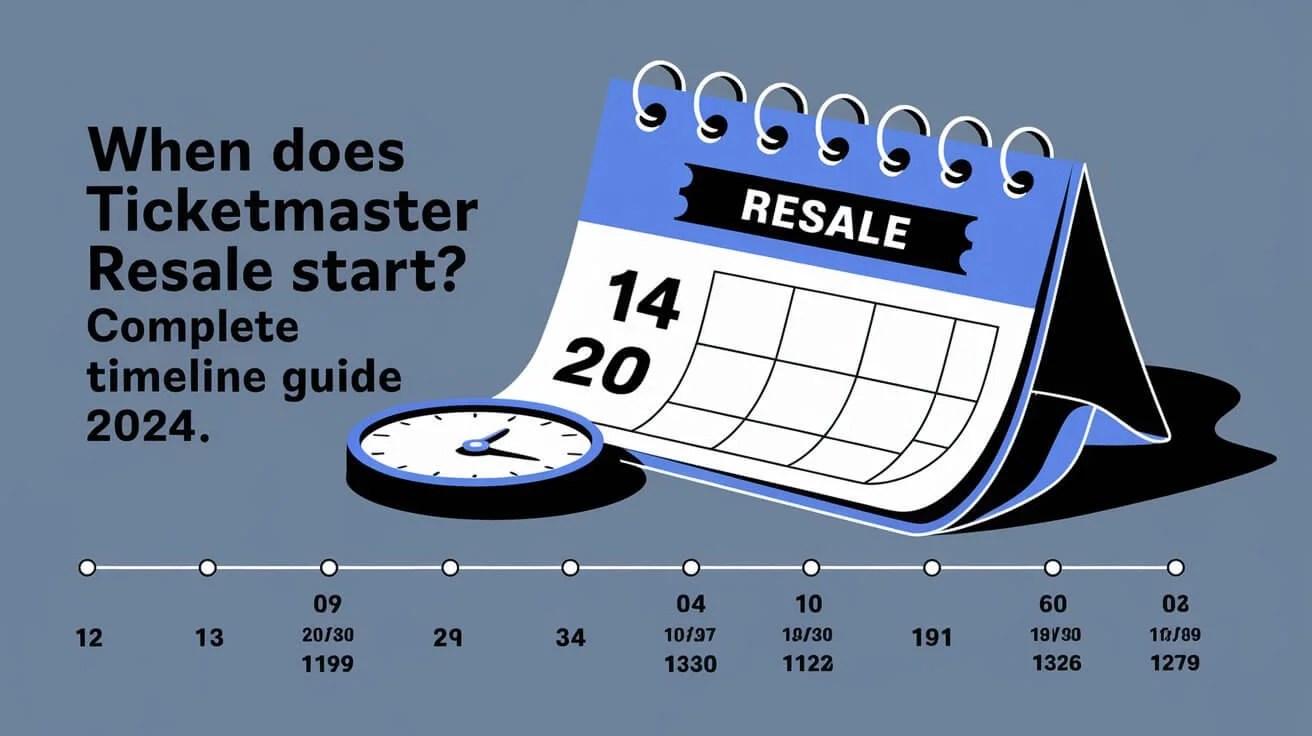 When Does Ticketmaster Resale Start? Complete Timeline Guide 2024