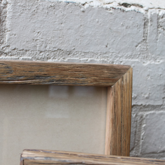 Mini Chunky Recycled Timber Picture Frame The Timber Shack