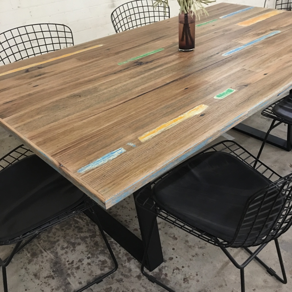 Recycled Timber Dining Table The Timber Shack