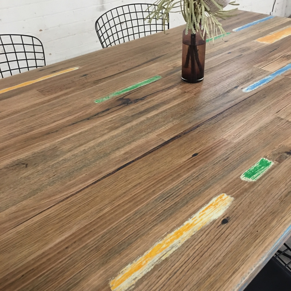 Recycled Timber Dining Table The Timber Shack