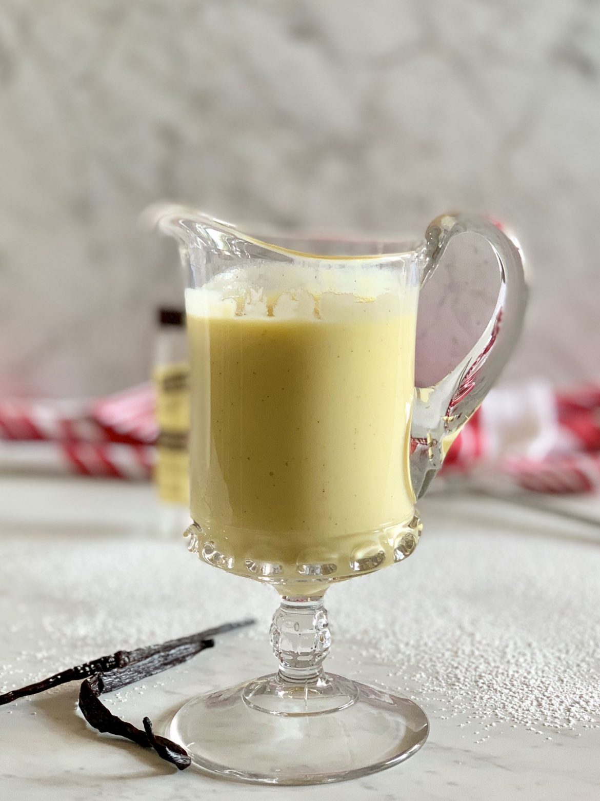 Warm Vanilla Sauce The Tiny Fairy