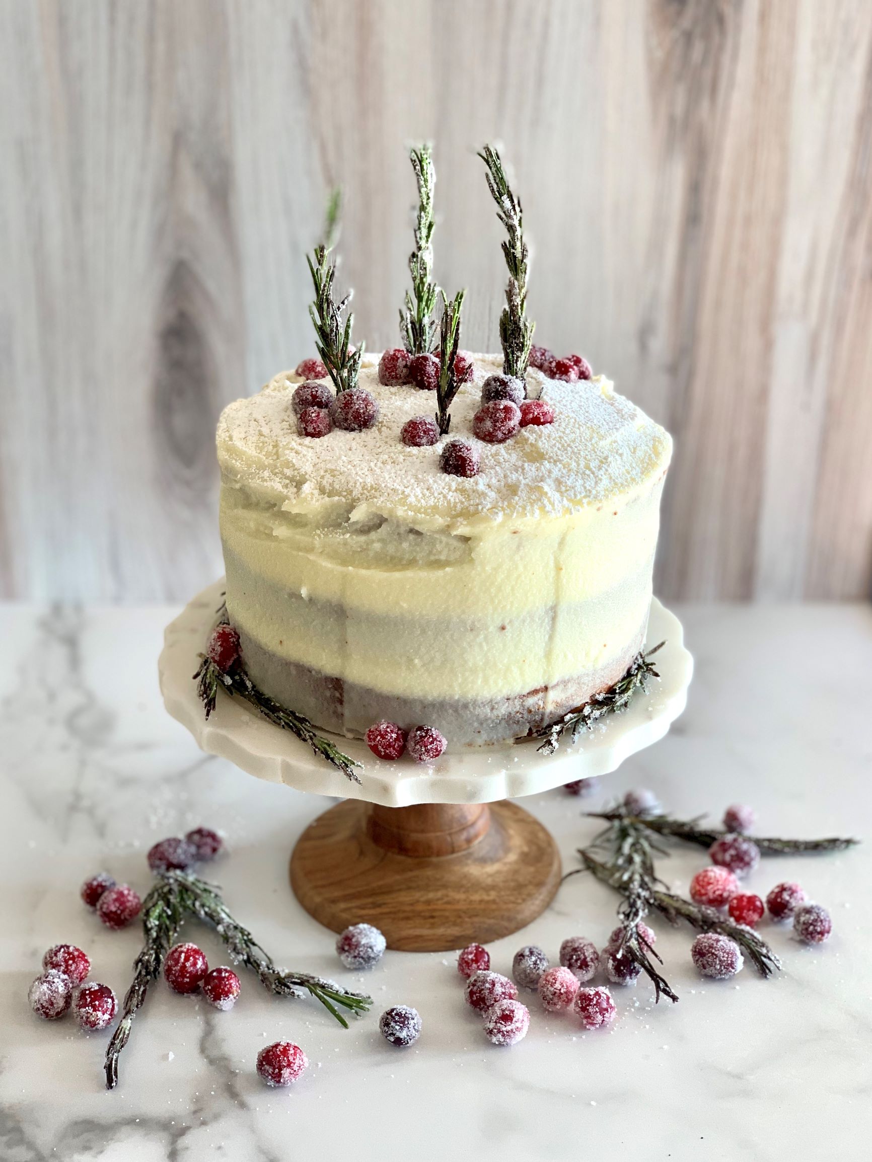 Gingerbread Cake with Mascarpone Cream Cheese Frosting The Tiny Fairy