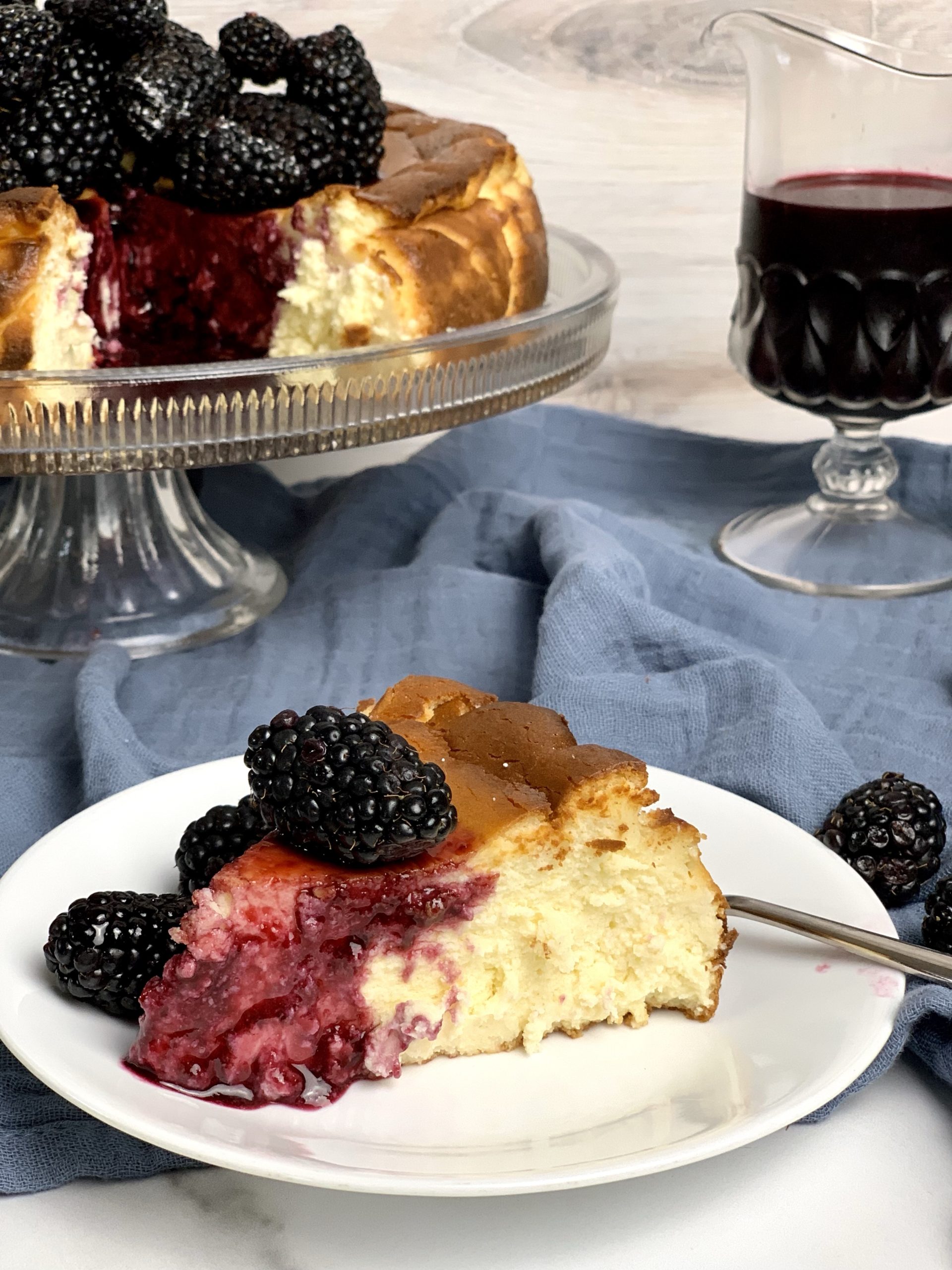 Blackberry Chambord Sauce The Tiny Fairy