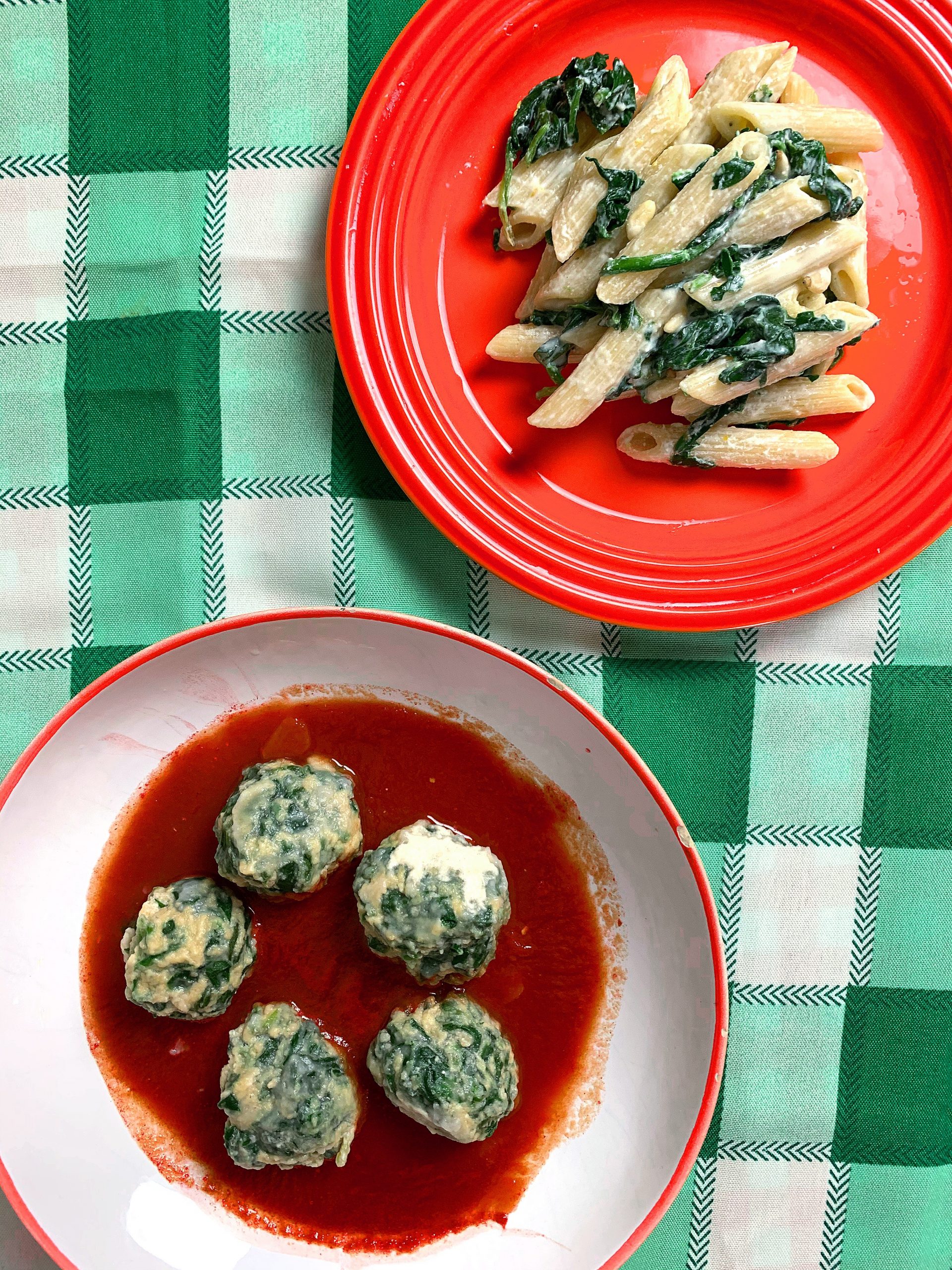 Two easy quick spinach ricotta recipes The Tiny Italian