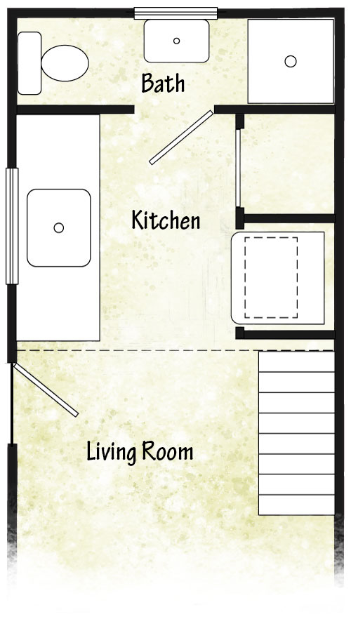 Small Kitchen Plans Floor Floor Roma