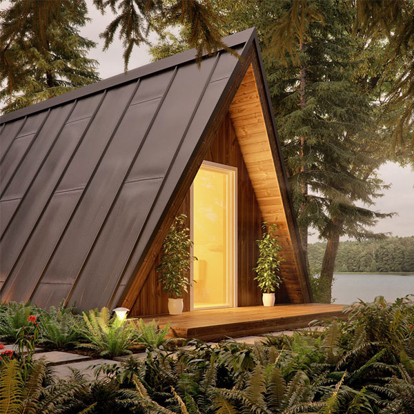 AFrame Tiny Houses How To Build + Free Tiny House AFrame Plans The