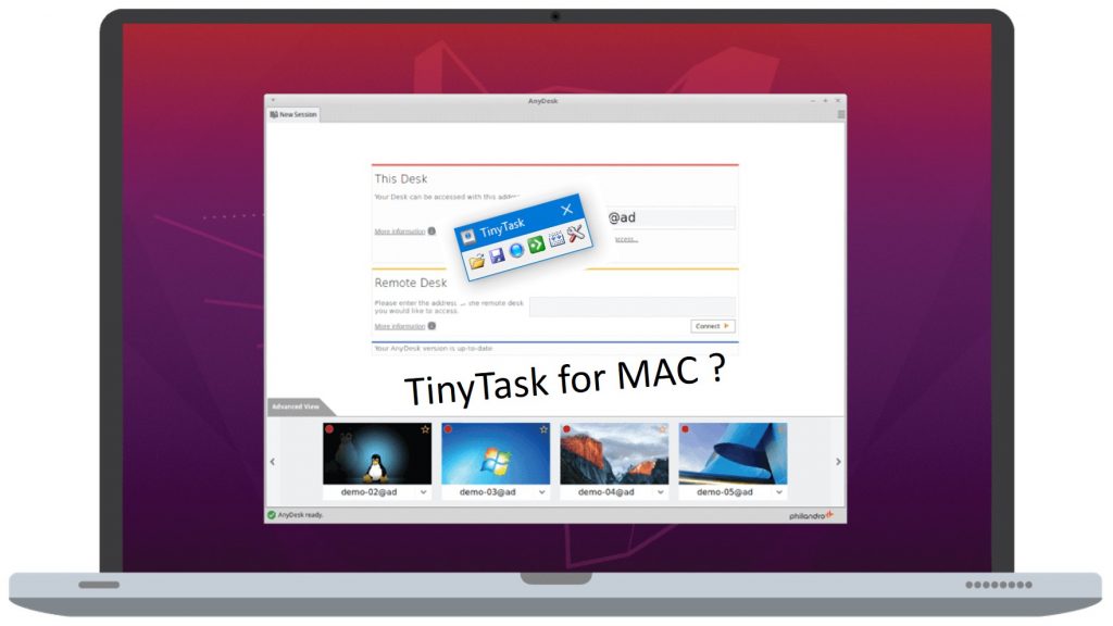 TinyTask for MAC OS Does it works? TinyTask