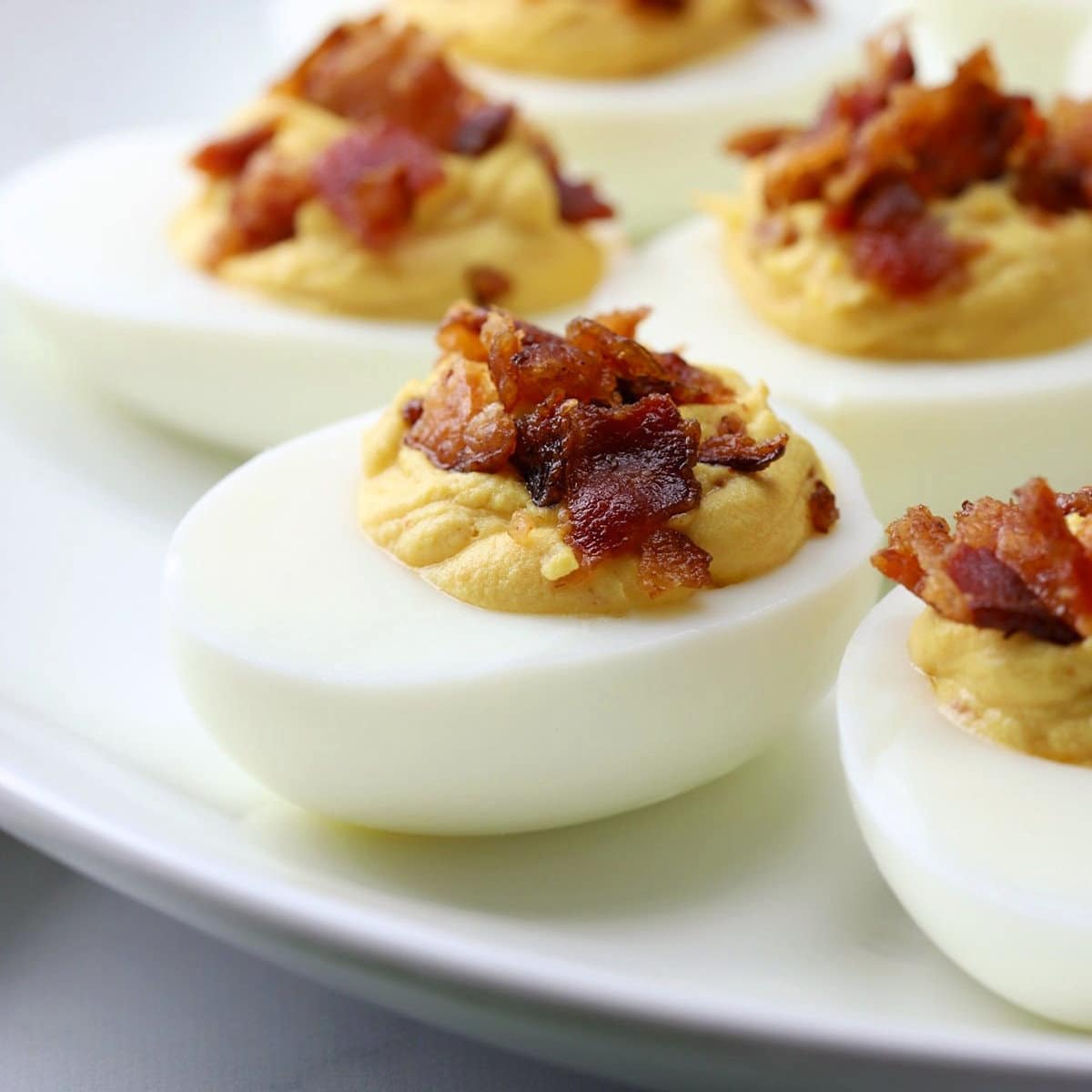 Bacon Deviled Eggs The Toasty Kitchen