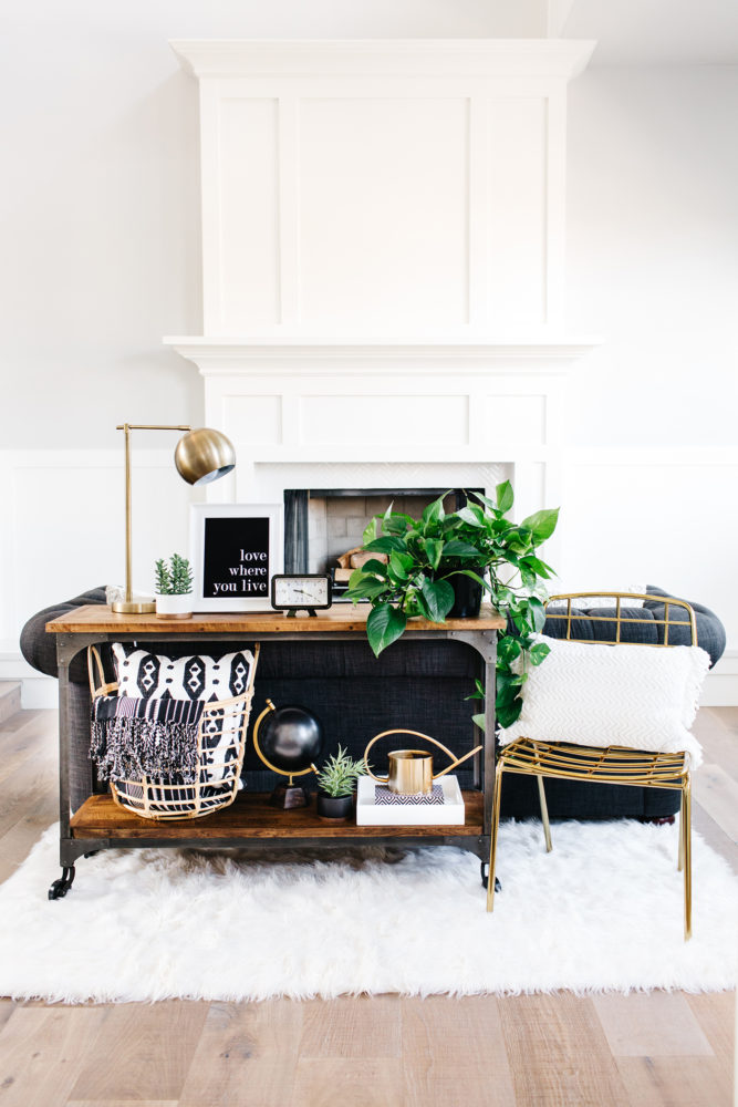 One Sofa Table, Styled Three Ways HGTV Feature The TomKat Studio Blog
