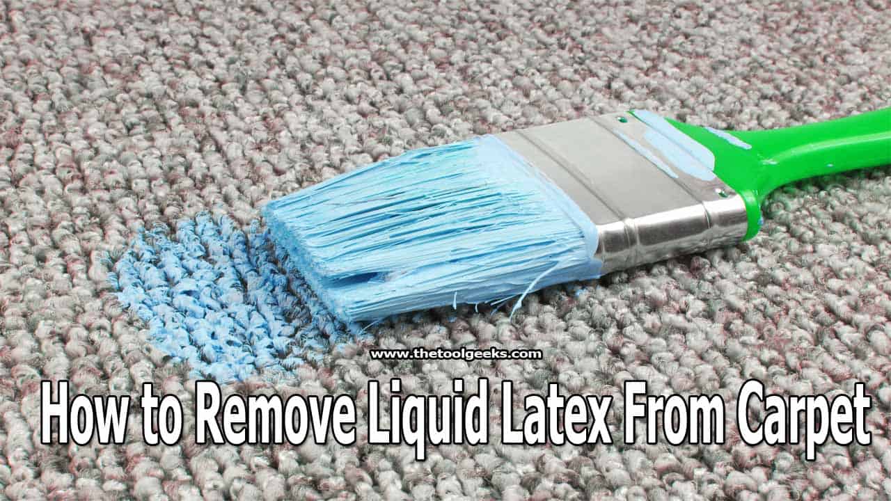 How Can You Get Latex Paint Out Of Carpet at Jennifer Frank blog