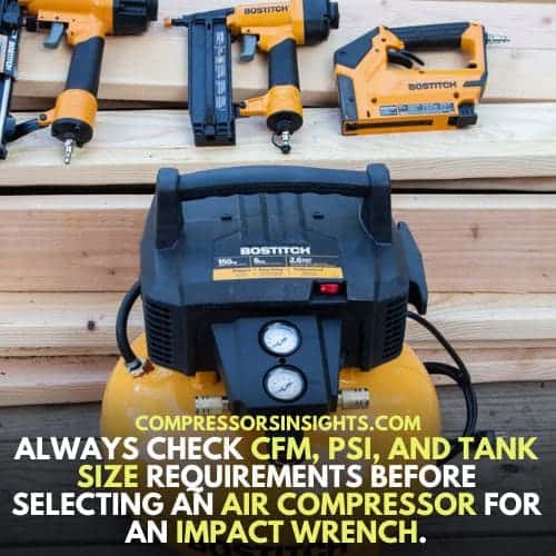 What Size Air Compressor For An Impact Wrench? 5 Crucial Factors! The Tool Geeks