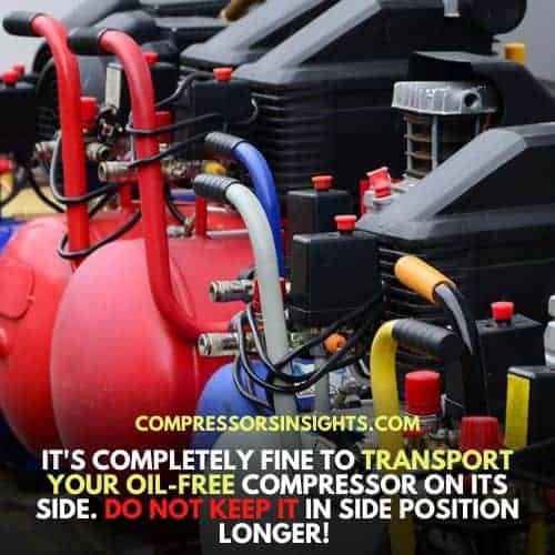 Can You Lay an Air Compressor On Its Side? Compressor Types You Can Lay