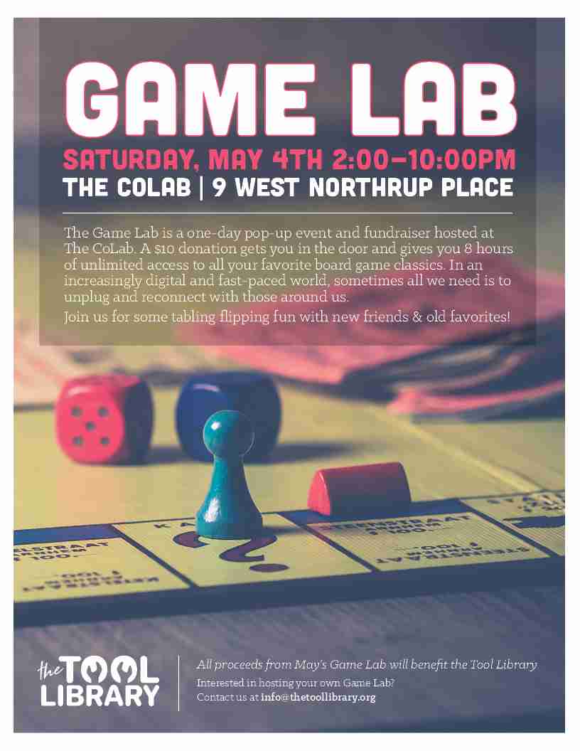 Gaming for a Good Cause The Tool Library