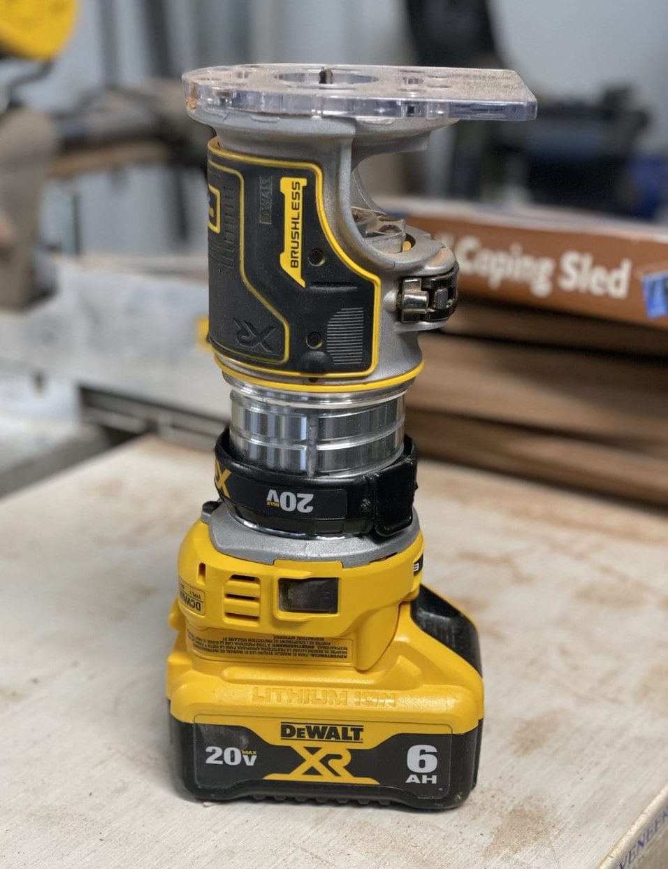 Dewalt DCW600 Compact Router Review The Tool Space