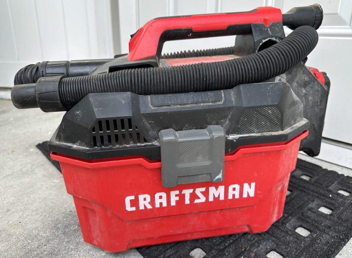 Craftsman CMCV002 Cordless Shop Vac Review - The Tool Space
