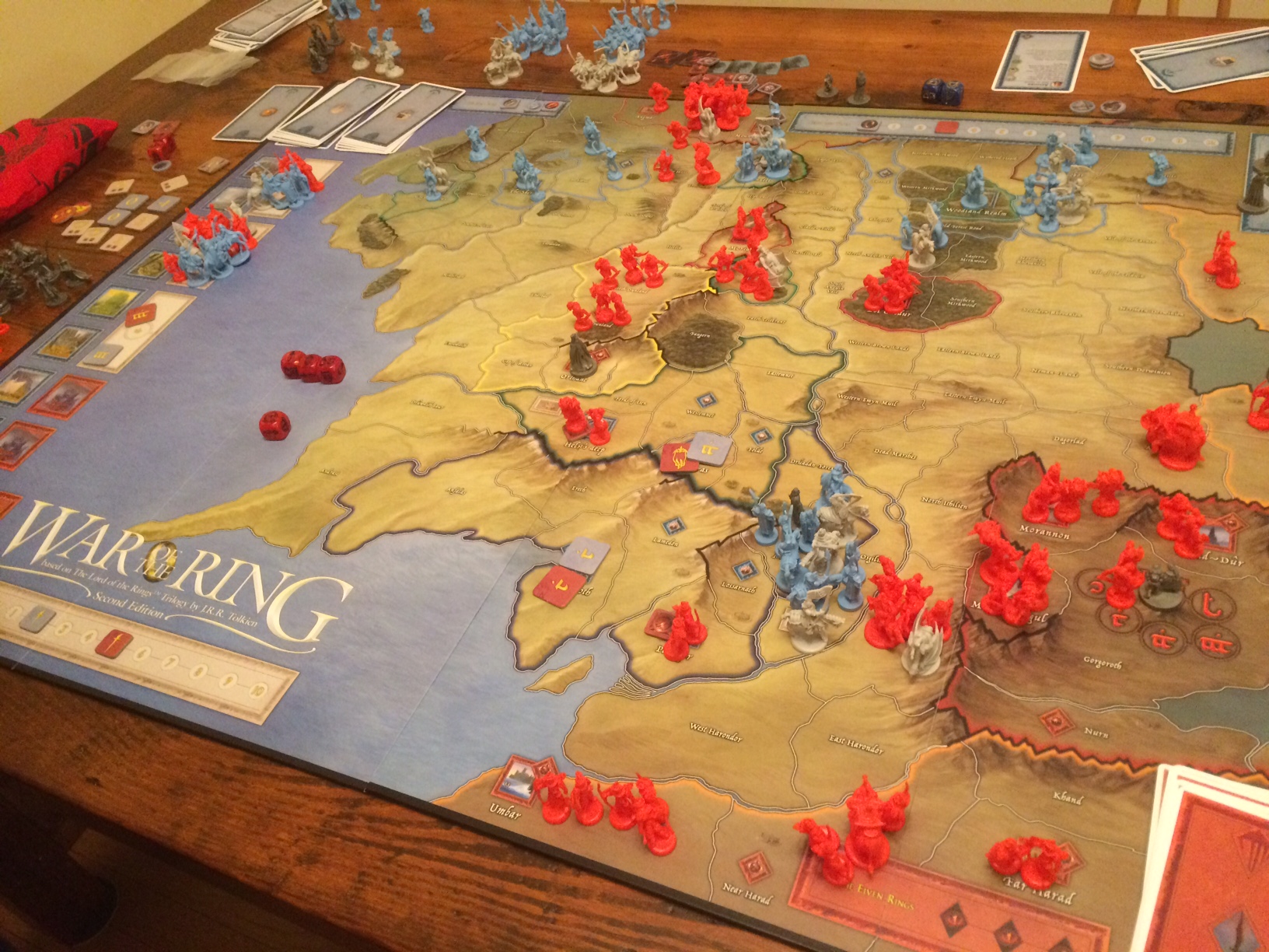 Review War of the Ring (2nd Ed.) The Top of the Table