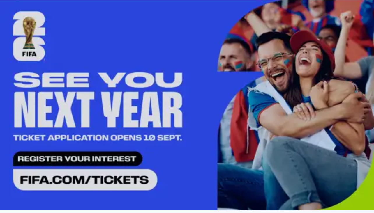 FIFA World Cup 26 Tickets Up for Grabs Beginning September 10 » The Touchline Sports activities