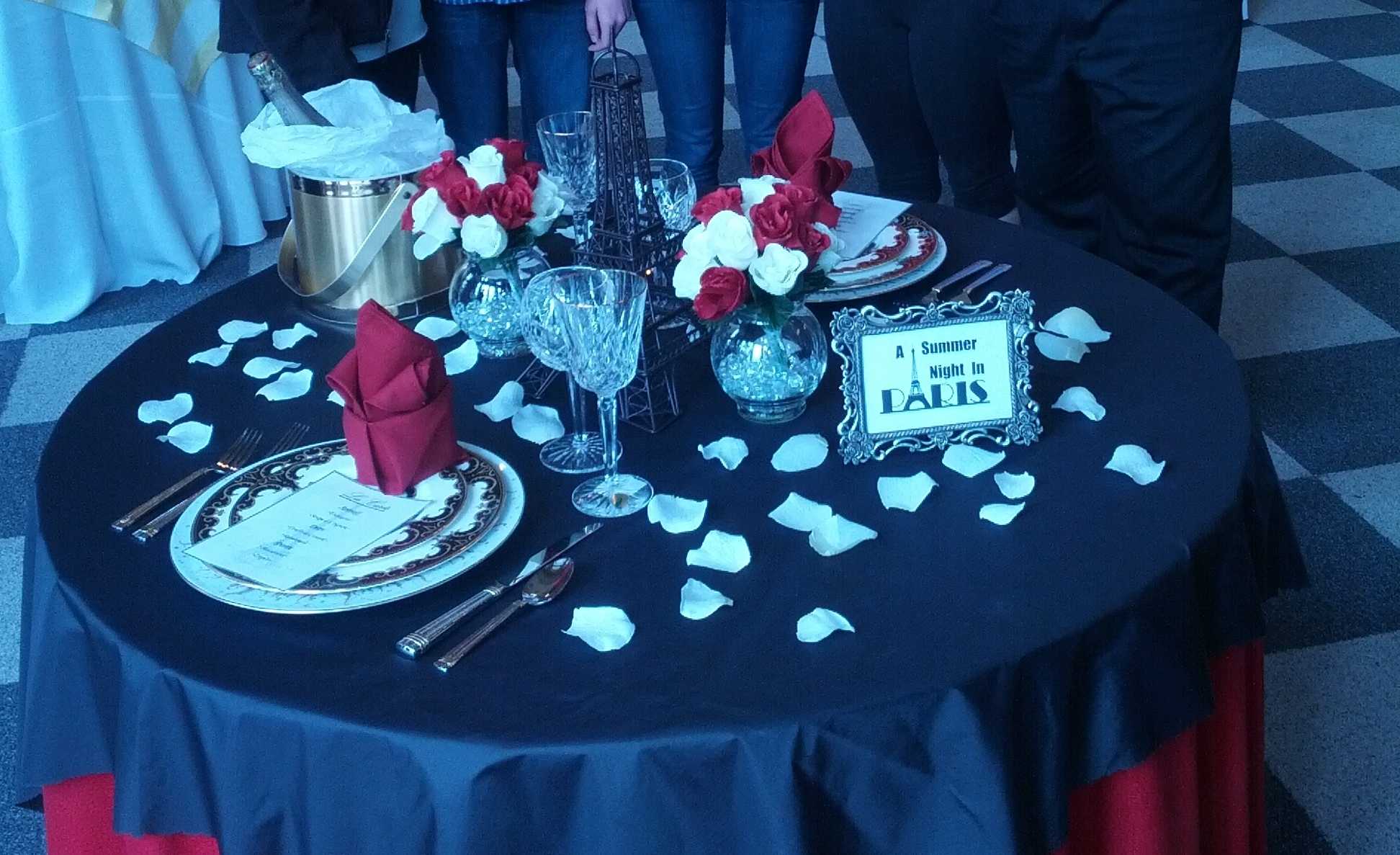 Annual tablescape competition charity event this year The