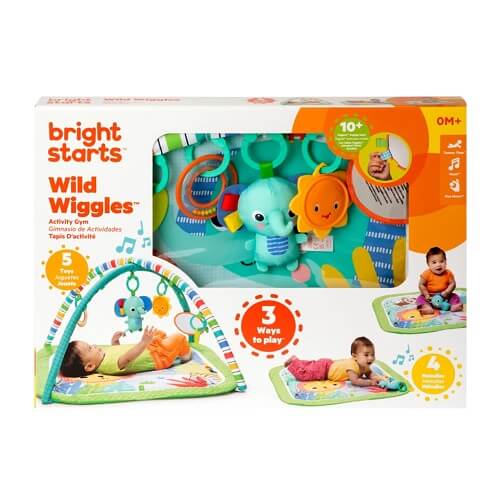 Bright Starts Wild Wiggles Activity Gym Toy Factory
