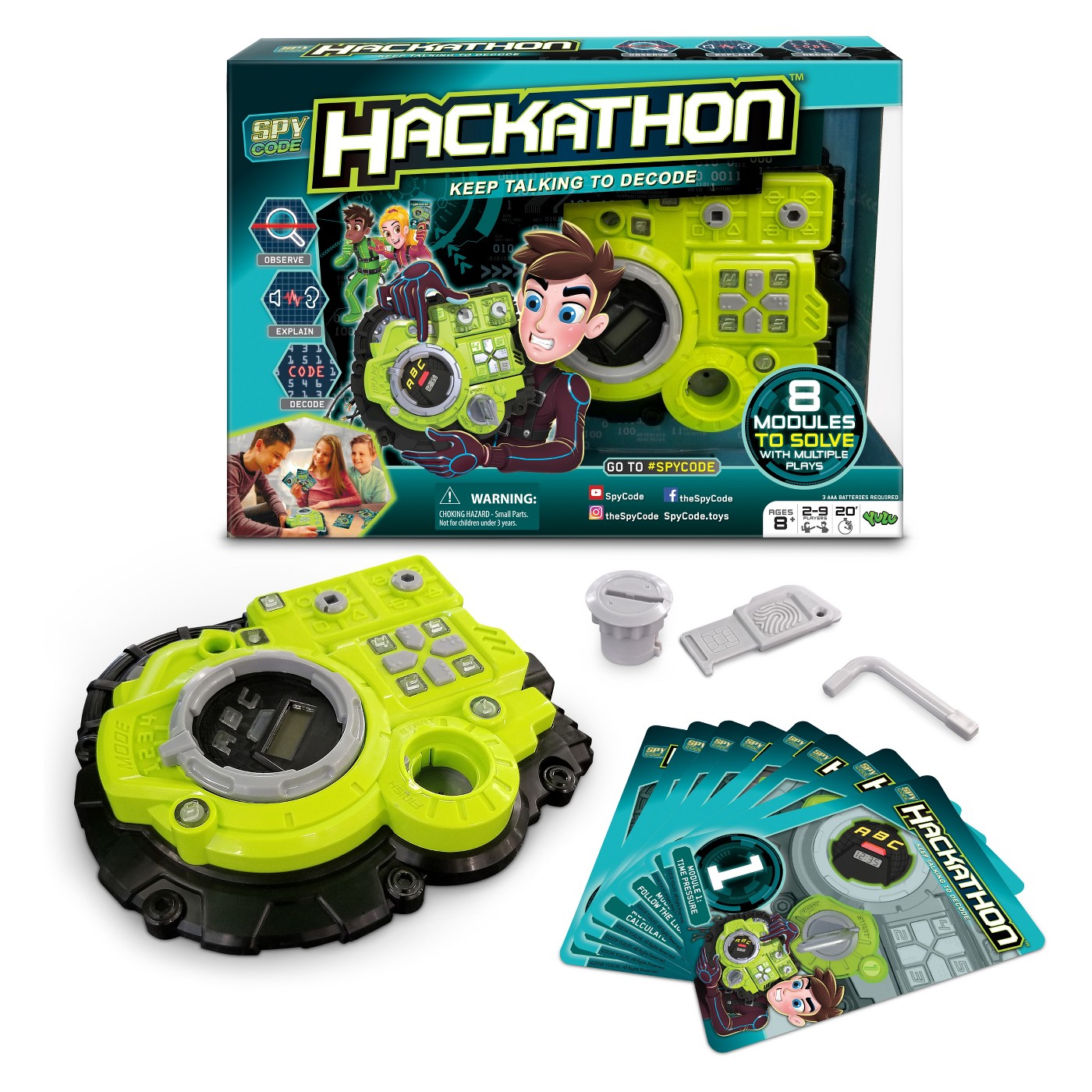 a Master Hacker with Spy Code Hackathon The Toy Insider