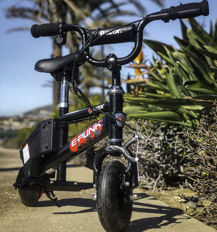 Ride Like the Wind with Razor EPunk Electric Micro Bike The Toy Insider