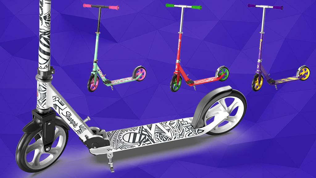 Deck Your Razor Scooter Out with Sharpie, Sriracha, & More The Toy