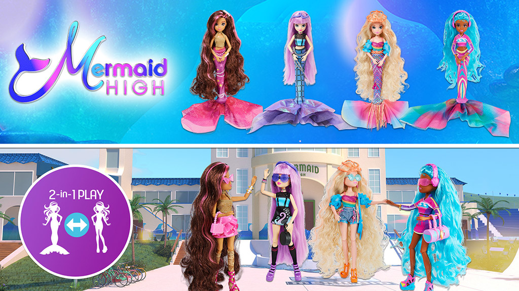 Spin Master’s Mermaid High Deluxe Dolls Are Splashin’ for Fashion The