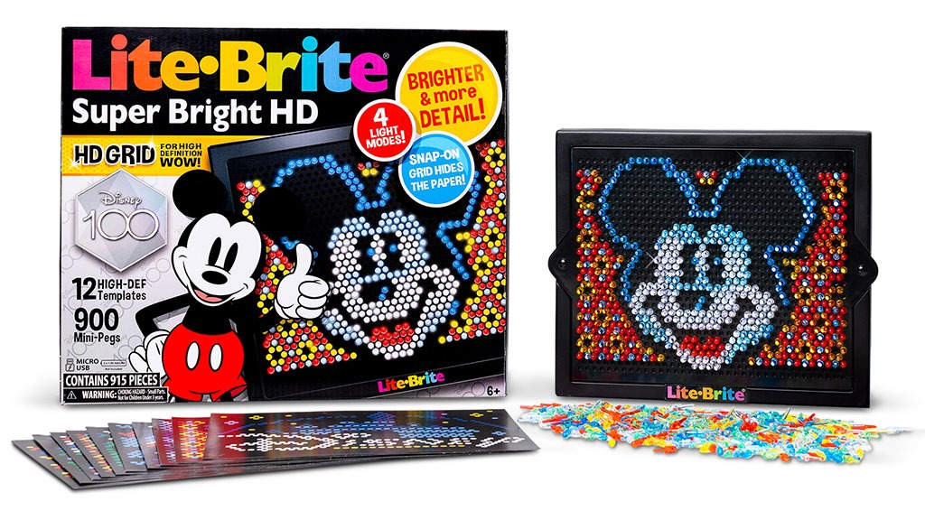 LITEBRITE SUPER BRIGHT HD DISNEY100 The Toy Insider