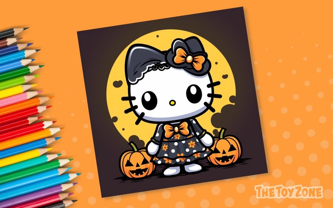 Free Hello Kitty Coloring Pages For Kids