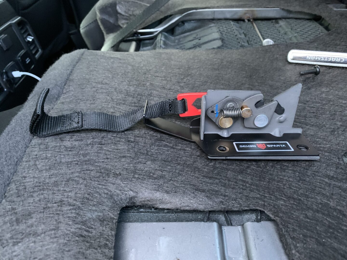 Rear Seat Release Install 13th Gen Ford F150 The Track Ahead