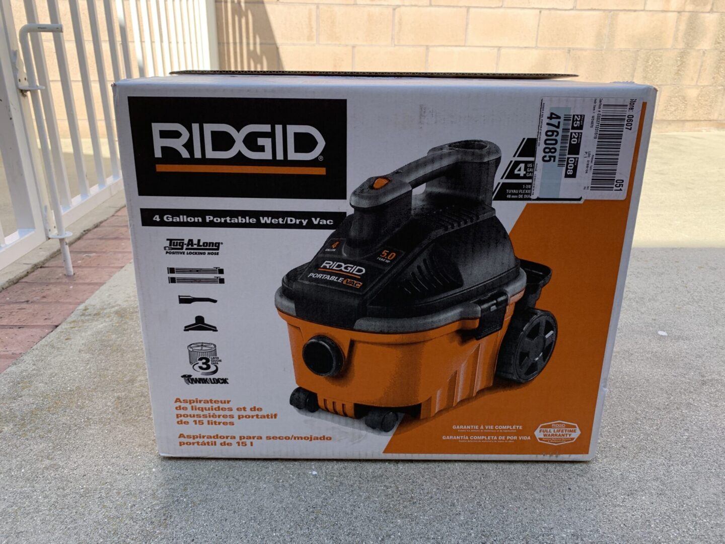 Ridgid 4Gallon Wet/Dry Shop Vacuum Review The Track Ahead