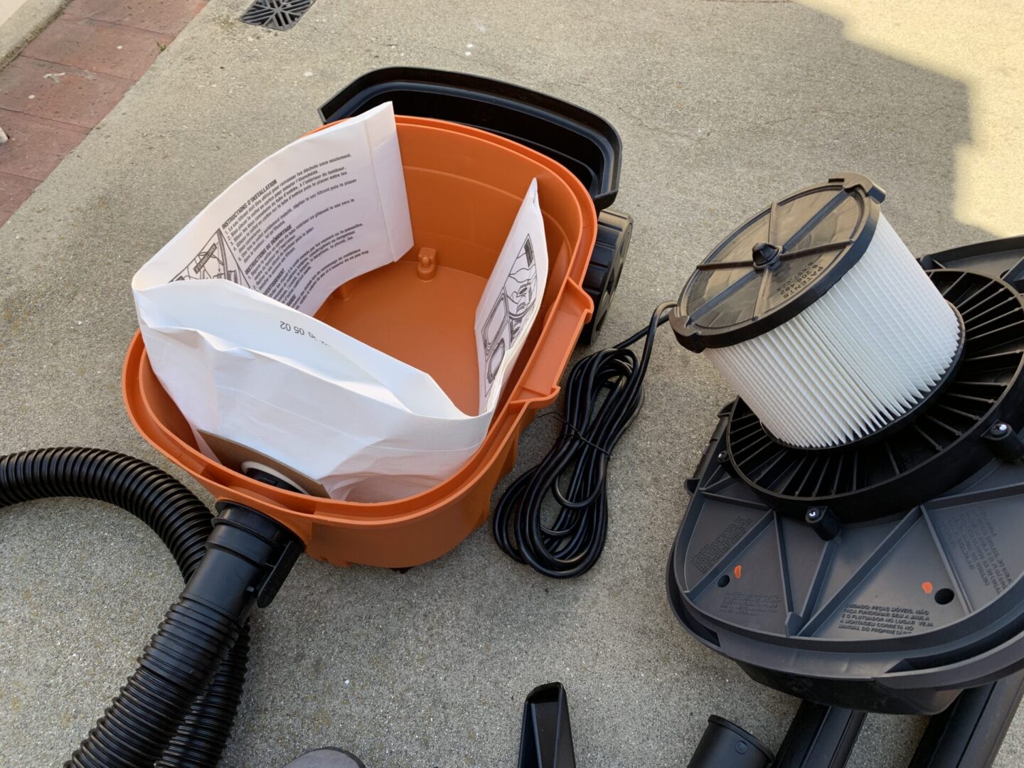 The Perfect Shop Vac for Car Detailing Ridgid 4Gallon Wet/Dry Shop