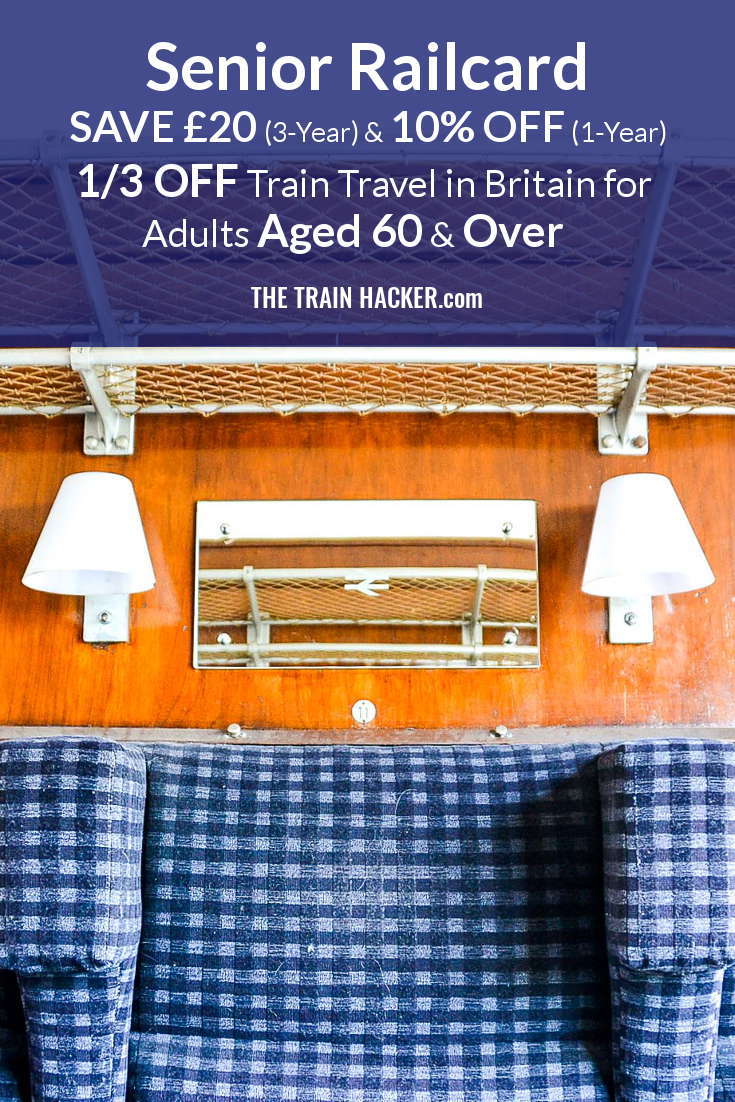 Senior Railcard Discount Code Offers 2019 → £20 OFF & SAVE £357