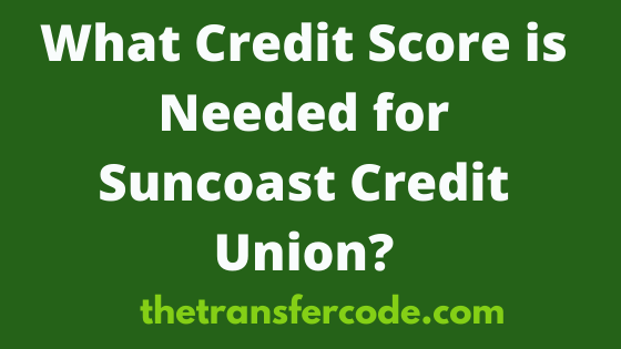 What Credit Score Is Needed For Suncoast Credit Union Find Out Here