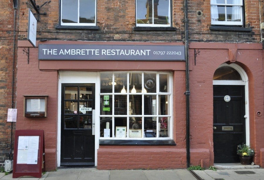 Autumn Tasting Menu at The Ambrette, Rye