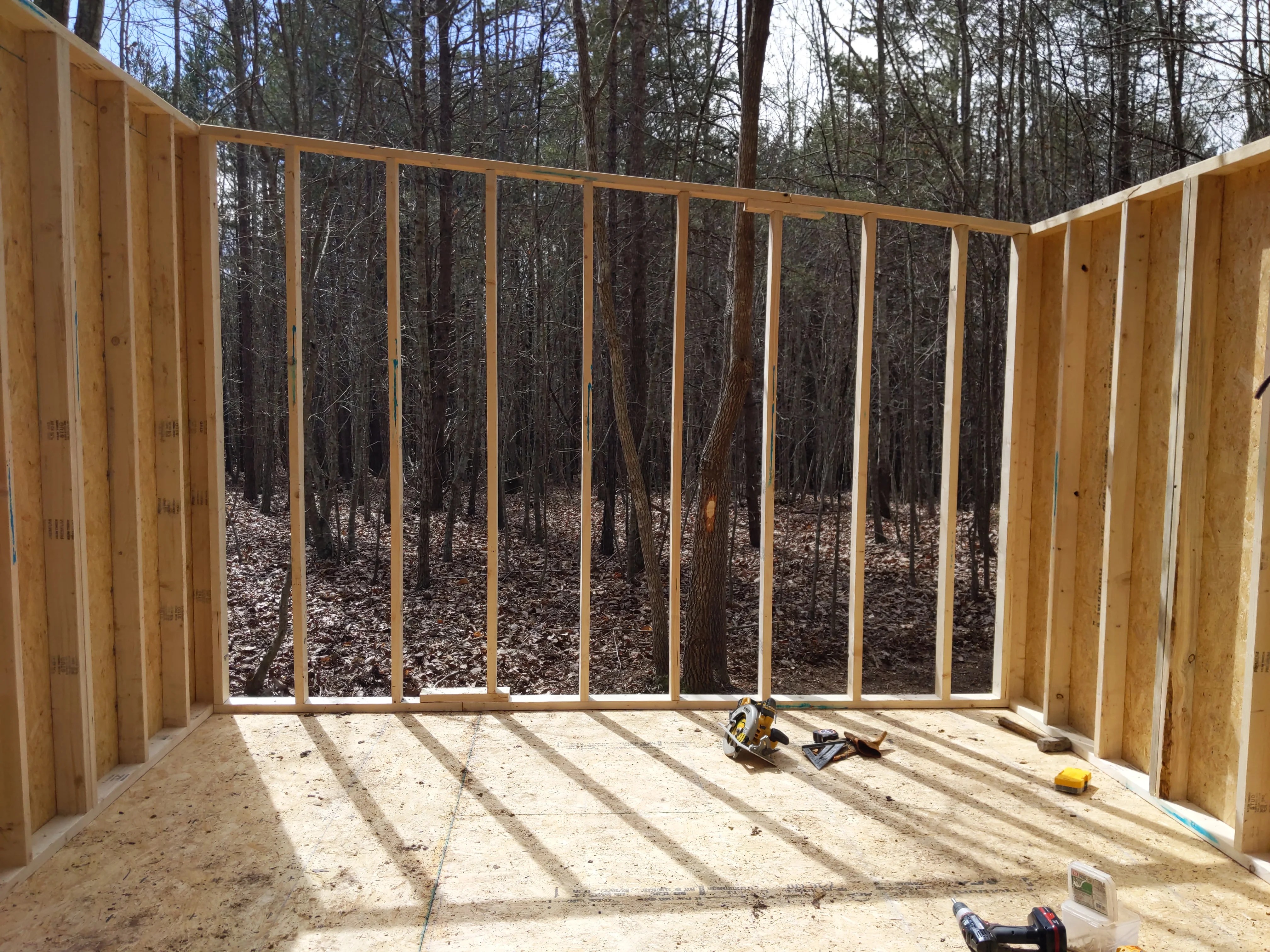 The Woods Shack ConstructionThe Travel Gap